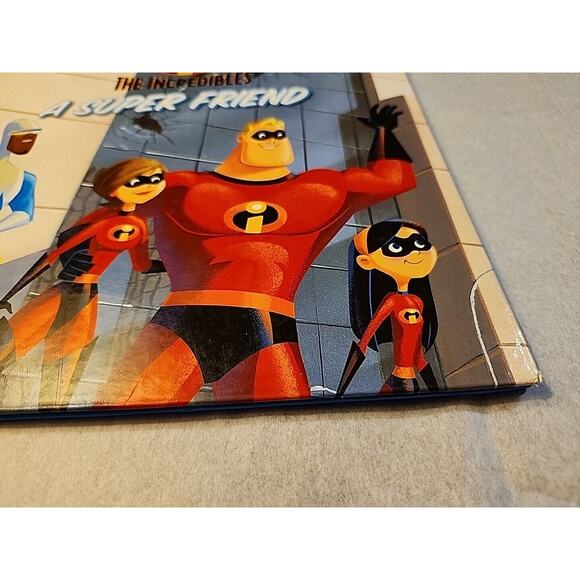 Disney Pixar The Incredibles A Super Friend Volume 3 Hardback Kids Book 2010 - Picture 3 of 11